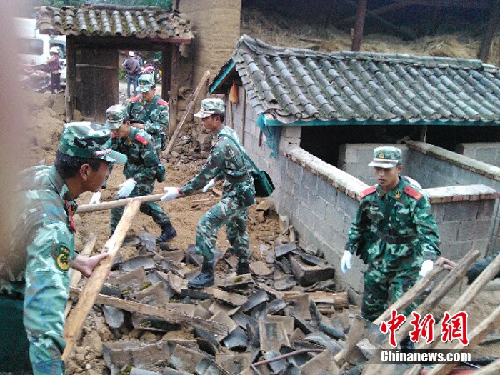 云南四川交界發生5.7級地震 