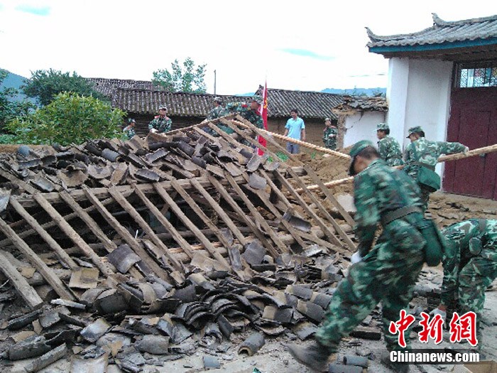 云南四川交界發生5.7級地震 