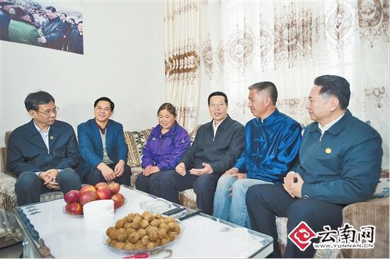 張高麗在云南調研