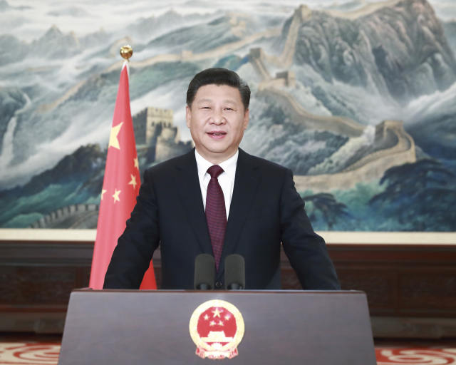國家主席習近平發表二〇一七年新年賀詞