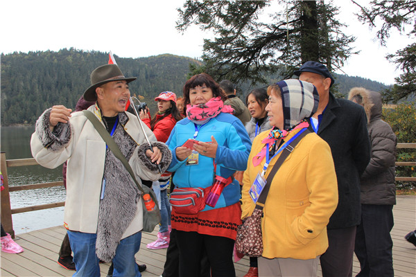 記卡瓦格博國際旅行社散客中心導游曾文