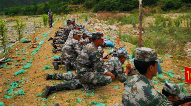 維西縣2021年基干民兵集訓結業