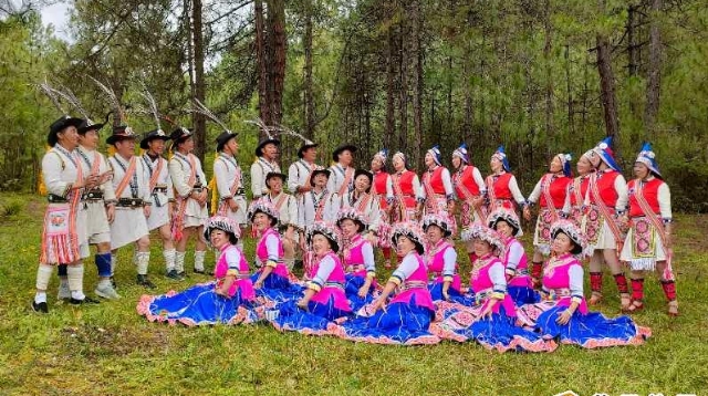 《歌聲唱大地、舞彩秀云南》傈僳族部分在維西拍攝完成