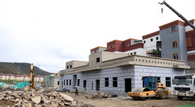 迪慶州傳染病醫院項目建設正有條不紊地推進中