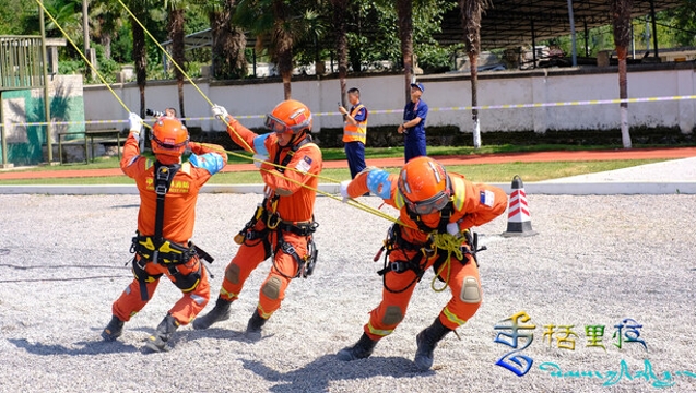?我州森林消防戰士在比武競賽中斬獲佳績
