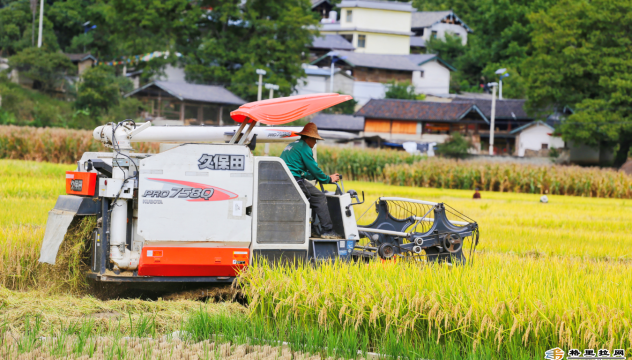 塔城鎮：農業機械化助農豐收
