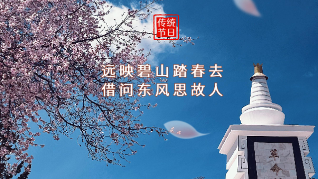 海報 | 網絡中國節·清明：遠映碧山踏春去 借問東風思故人